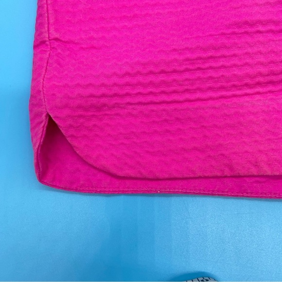 Lilly Pulitzer Women’s Hot Pink Ribbed Shorts Size 10 - Picture 6 of 10